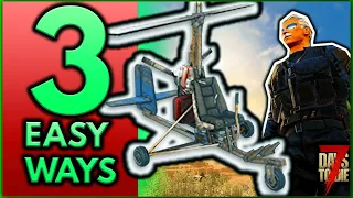 How To Get A Gyrocopter FAST | 7 Days To Die [Alpha 19]