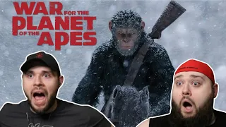 WAR FOR THE PLANET OF THE APES (2017) TWIN BROTHERS FIRST TIME WATCHING MOVIE REACTION!