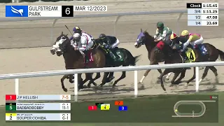 Gulfstream Park Carrera 6 - 12 de Marzo 2023