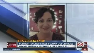 Former teacher faces felony DUI charges