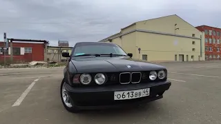 BMW E34!! Тест-драйв на легенду из 90-ых!!