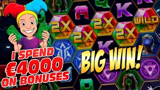 MASSIVE €4000 Bonus Opening Results with many BIG WINS - Casino Stream Highlights