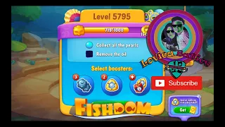 Fishdom Level 5791 - 5795 - Aquarium Artist's Studio - World Art Works - Gameplay