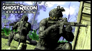 Black Shirt - Ghost Recon Breakpoint Stealth Gameplay | WOLF Spec-Op Unit - AI Teammates Gameplay