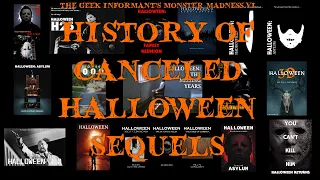 History of Canceled Halloween Sequels (Part 2) | Monster Madness VI