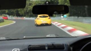 Nordschleife 10 08 19 Nurburgring BTG 8.33 - 2nd lap Honda ep3 CTR vs Megane RS