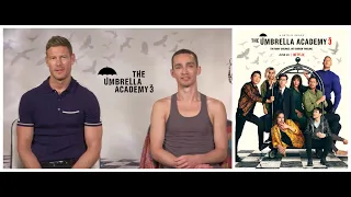 Interview: Tom Hopper & Robert Sheehan talk The Umbrella Academy Season 3