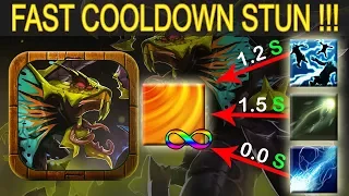 3 Spells Fast Cooldown To Permanent Stun!!! [Cooldown Reduction+Aftershock] Ability Draft Dota 2