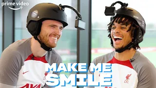 "I Forgot Your Stupid Tash" 👨 | Make Me Smile: Liverpool Special | Robertson vs Alexander-Arnold