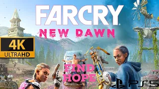 Far Cry New Dawn, Crawling from the Wreckage + Find Hope PS5 4K