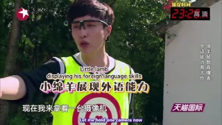 Exo Lay speaking korean in Go Fighting compilation