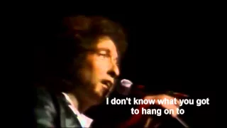 bob dylan speaks to crowd toronto 1980