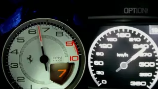 290 km/h en Ferrari 458 Italia Oakley Design (Option Auto)