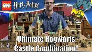 Ultimate LEGO Hogwarts Castle! 9 Sets Together!