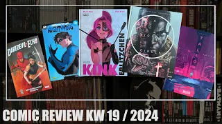 Comic Review KW19: Daredevil & Echo, Nightwing 1, Kinkerlitzchen, A Vicious Circle 1, Talion Opus 2