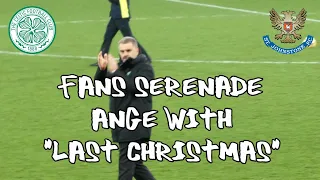 Celtic 1 - St. Johnstone 0 - Fans Serenade Ange With "Last Christmas" - 20 November 2021