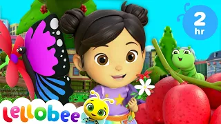 Caterpillar Butterfly song | Rishi & Ella's Preschool Playhouse - Lellobee Kids Karaoke