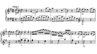 Mozart Sonata para piano nº 5 Kv 283 I Allegro