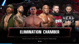 ROMAN REIGNS VS SAMI ZAYN AT ELIMINATION CHAMBER |  WWE 2K22 PLAYER UNLOCKED LIVESTREAM