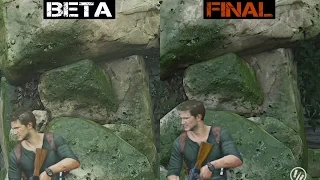 Uncharted 4 | Beta VS Final Version | Graphics Comparison