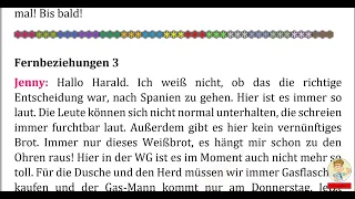 Deutsch Intensivkurs /  Lesen Hören & Sprechen/ Dialogen für die DZT Prüfung/Lernen im Schlaf