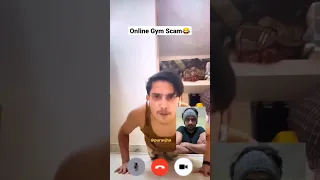 Online Gym Scam 😂 #shorts #reels #shortvideo #trending #puravjha