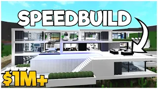 HUGE Bloxburg  Mansion Speedbuild (Roblox)