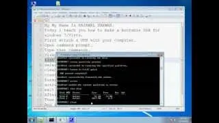 How to install windows 7 from USB 100% Ok.flv