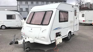 Обзор компактного каравана Elddis Firestrom 2005 года выпуска в Санкт-Петербурге