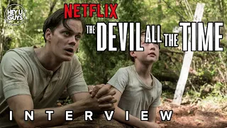 Bill Skarsgard Interview - The Devil all the Time (Netflix)