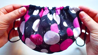 😷(New Style Very Easy Mask)Everyone Must Watch This New Breathable Mask - Face Mask Sewing Tutorial😷