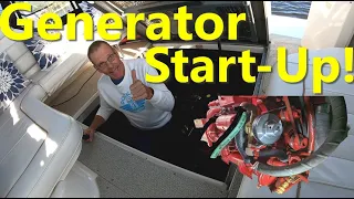 Boating Basics - First Generator Startup For The Season - Westerbeke, Sea Ray Boat