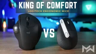 BEST Ergonomic Mouse of 2022 -  Logitech MX Ergo vs MX Vertical - Comparison Review