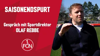 "Wir wollen alle maximal erfolgreich sein" | Interview mit Olaf Rebbe | 1. FC Nürnberg