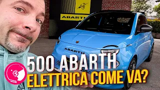 500 abarth elettrica … LO SCORPIONE HA PUNTO UNA fiat 500e