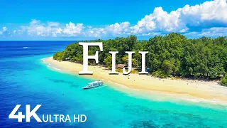 FLYING OVER FIJI (4K UHD) - Deep Relaxation Film with Relaxing Music - 4K Video Ultra HD