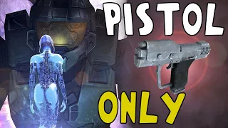 Can You Beat HALO 3 with only a Pistol?