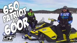 Polaris Indy 650 VR1 vs Ski Doo Renegade X 600R