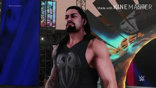 WWE 2K20 ROMAN REIGNS VS GOLDBERG 🔥 | WRESTLEMANIA |