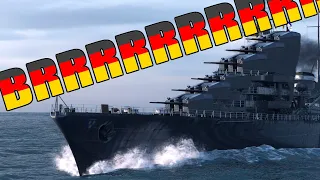 German GUNBOATING - WOWS