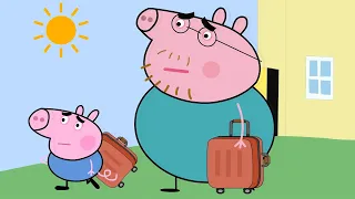 GEORGE Y PAPÁ PIG SE VAN DE LA CASA 😭💔