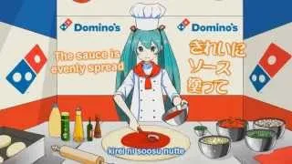 (English subs + Romaji) Yum-Yum! Pizza! - Miku