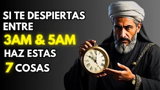 Si te DESPIERTAS entre las 3 a. m. y las 5 a. m.... haz estas 7 COSAS islámicas | ISLAM