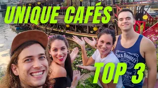 VIETNAM | TOP 3 UNIQUE Cafés | The BEST coffee shops in Ho Chi Minh City! | Travel Vlog #29 | NEXT