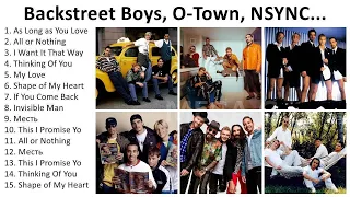 Boybands hits ｜ 90's Hits ｜ Bsb, Nsync, A1, Westlife, Blue