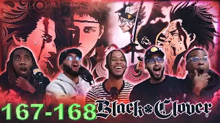 Asta & Yami vs Dante Finale! Black Clover Ep 167 & 168 Reaction/Review