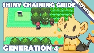 Shiny Pokémon Chaining Guide + Shiny Shinx (Generation 4)