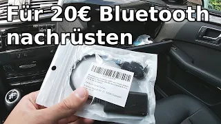 Einfach & Günstig Bluetooth im Mercedes nachrüsten [W212, W204, W221, W166 usw.]