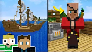 😲STRANDET PÅ FARLIG PIRAT Ø!!😲 - Dansk Minecraft Titanic #18