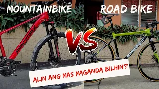 MOUNTAINBIKE VS ROAD BIKE | Alin ang mas maganda? Alin ang mas sulit bilhin?